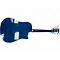 Used R W Jameson LEFT HANDED ACOUSTIC Blue Acoustic Guitar