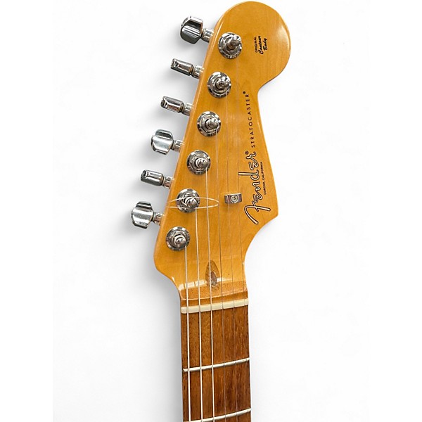Used 2021 Fender American Professional II Stratocaster HSS Dark Night Solid Body Electric Guitar