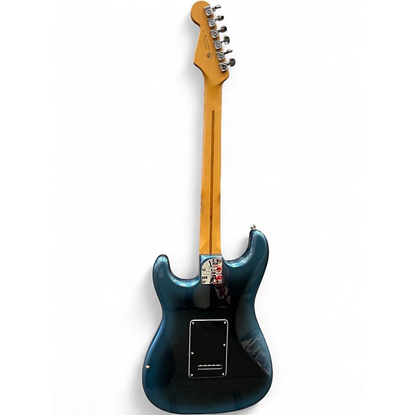 Used 2021 Fender American Professional II Stratocaster HSS Dark Night Solid Body Electric Guitar