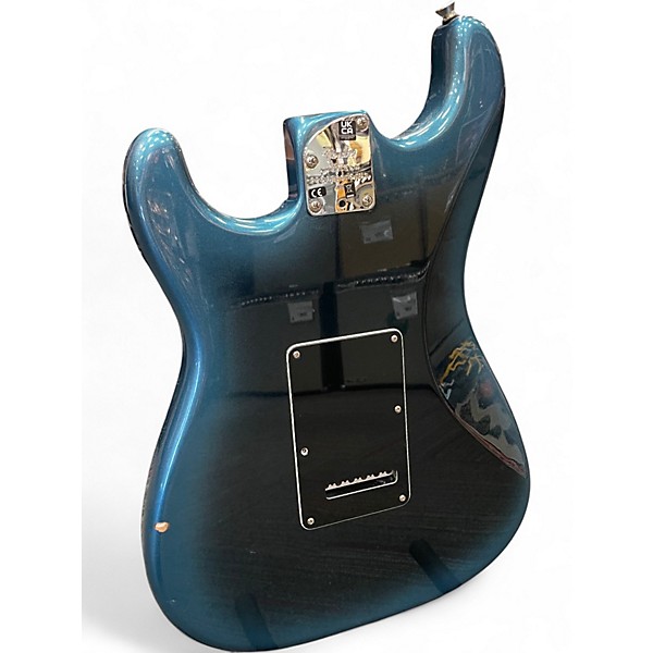 Used 2021 Fender American Professional II Stratocaster HSS Dark Night Solid Body Electric Guitar