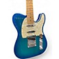 Used 1996 Fender American Telecaster Plus V2 Blue Burst Solid Body Electric Guitar