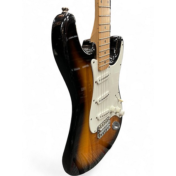 Used Squier Affinity Stratocaster Sunburst Solid Body Electric Guitar