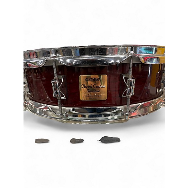 Used Yamaha 14in BIRCH CUSTOM ABSOLUTE Cherry Drum