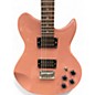 Used Lyon li165 Pink Solid Body Electric Guitar