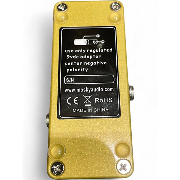 Used Mosky golden horse Effect Pedal