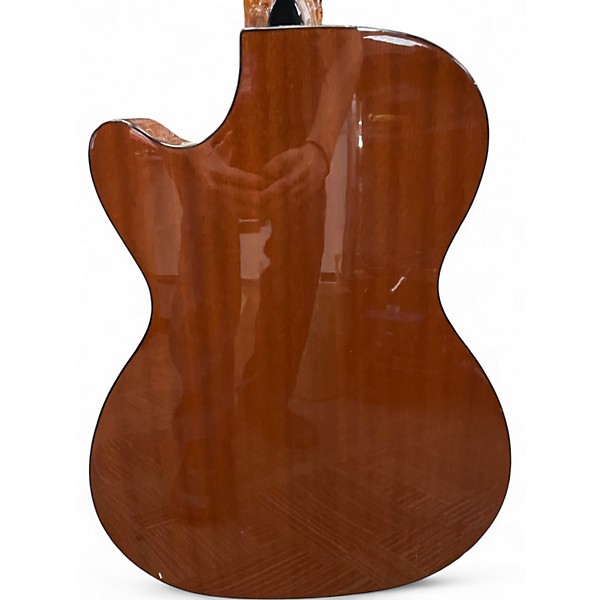 Used Fender CB-60SCE Natural Acoustic Bass Guitar