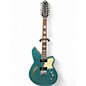 Used Reverend AIRWAVE 12 TEAL Hollow Body Electric Guitar thumbnail