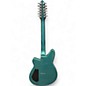 Used Reverend AIRWAVE 12 TEAL Hollow Body Electric Guitar