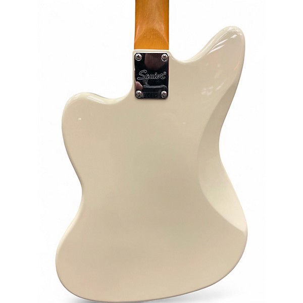 Used Squire JAY MASCIS Jazzmaster WHITE Solid Body Electric Guitar