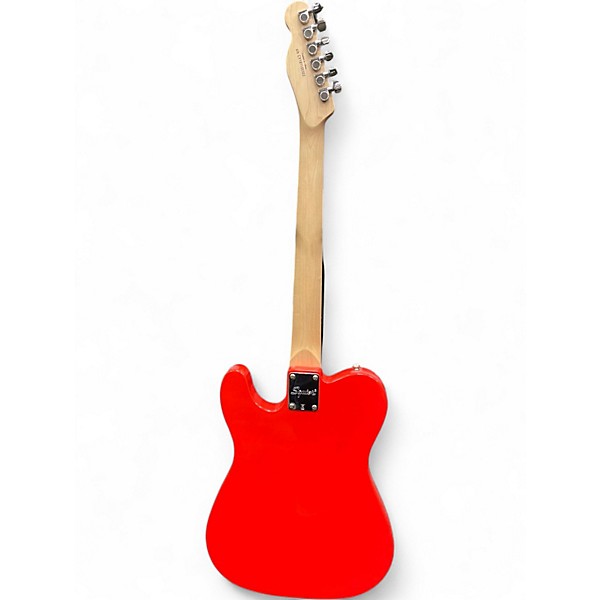 Used Squire AFFINITY TELECASTER RED Solid Body Electric Guitar