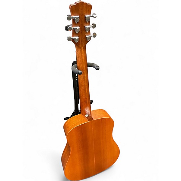 Used Luna SAFARI MUSE TRAVEL GUITAR Natural Acoustic Guitar