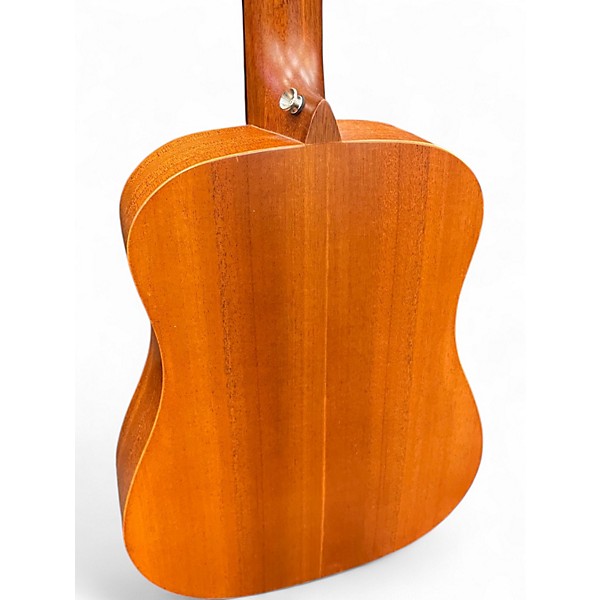Used Luna SAFARI MUSE TRAVEL GUITAR Natural Acoustic Guitar
