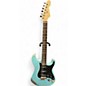 Used Partscaster STRAT PARTS CASTER WORN LIGHT BLUE Solid Body Electric Guitar thumbnail