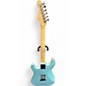 Used Partscaster STRAT PARTS CASTER WORN LIGHT BLUE Solid Body Electric Guitar