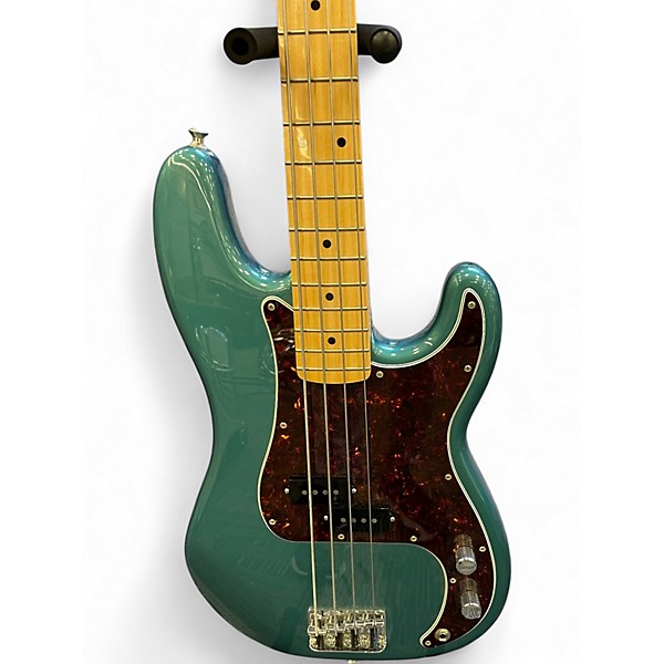 Used Fender Player Precision Bass Ocean Turquoise Electric Bass Guitar