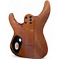 Used Schecter Guitar Research CR6 Trans Charcoal BURL BURST Solid Body Electric Guitar