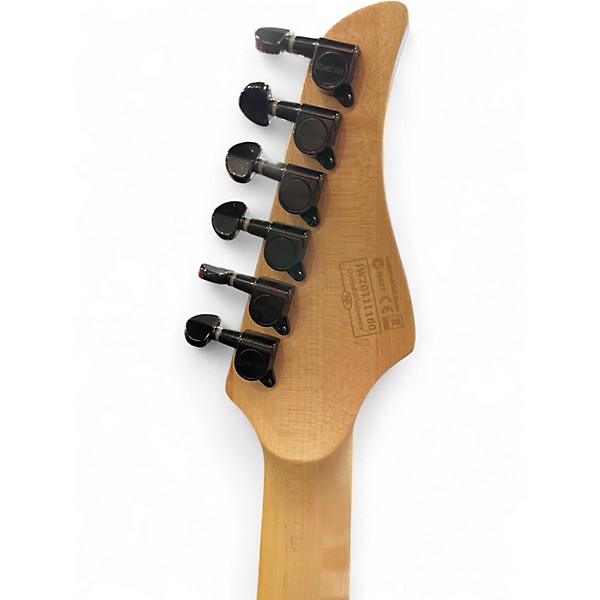 Used Schecter Guitar Research CR6 Trans Charcoal BURL BURST Solid Body Electric Guitar