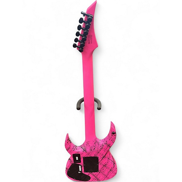 Used Solar Guitars canibalismo Pink Solid Body Electric Guitar
