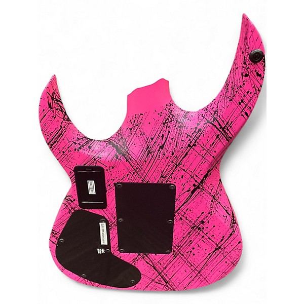Used Solar Guitars canibalismo Pink Solid Body Electric Guitar
