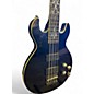 Used Schecter Guitar Research DEVIL TRIBAL  Black Electric Bass Guitar
