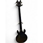 Used Schecter Guitar Research DEVIL TRIBAL  Black Electric Bass Guitar