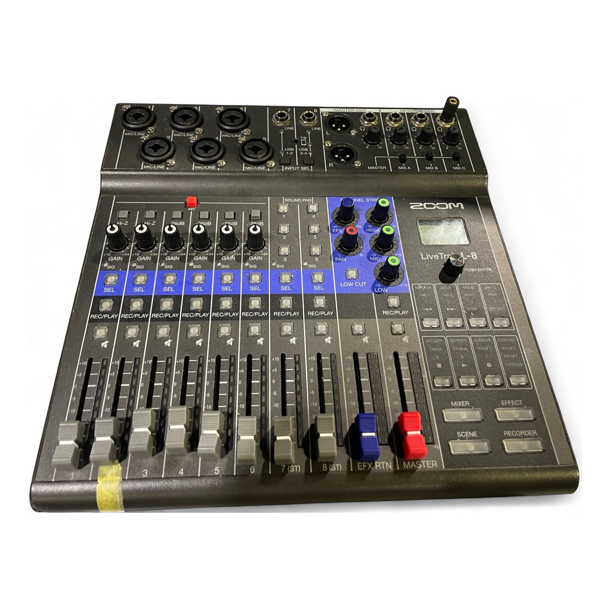 Used Zoom LIVETRAK L-8 Powered Mixer | Guitar Center