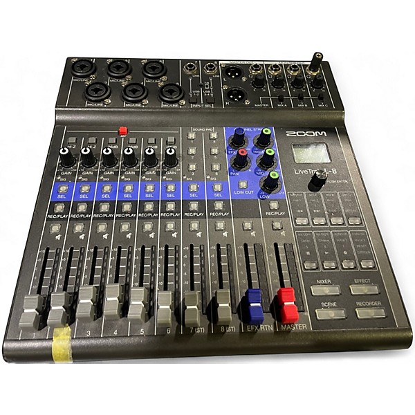 Used Zoom LIVETRAK L-8 Powered Mixer