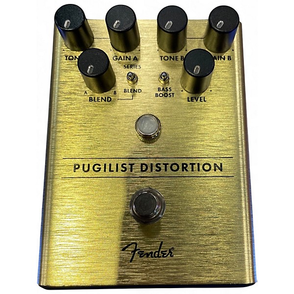 Used Fender pugilist distortion Effect Pedal