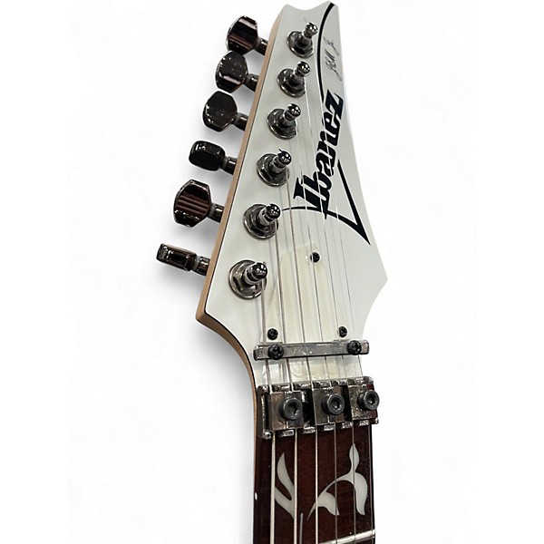 Used Ibanez JEMJR White Solid Body Electric Guitar
