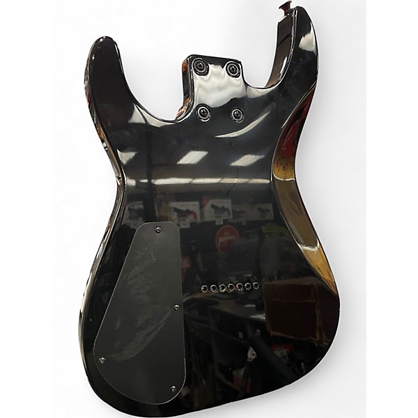 Used Jackson JS22-7 Dinky 7 String Black Solid Body Electric Guitar