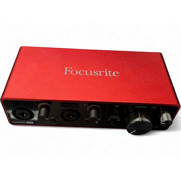 Used Focusrite Scarlett 2i2 Audio Interface