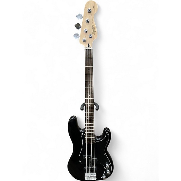 Used Squier Affinity Precision Bass Black Electric Bass Guitar