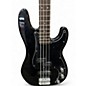 Used Squier Affinity Precision Bass Black Electric Bass Guitar