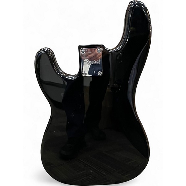 Used Squier Affinity Precision Bass Black Electric Bass Guitar