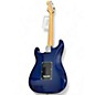 Used 2021 Fender Limited Edition Player Stratocaster HSS Plus Top Blue Burst Solid Body Electric Guitar
