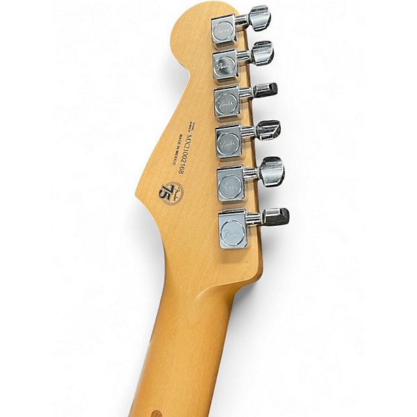 Used 2021 Fender Limited Edition Player Stratocaster HSS Plus Top Blue Burst Solid Body Electric Guitar