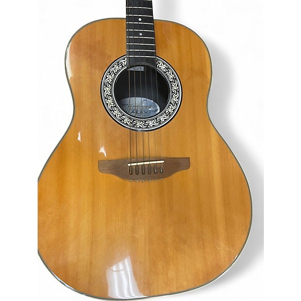 Vintage 1980s Ovation 1111 BALLADEER Natural Acoustic Guitar