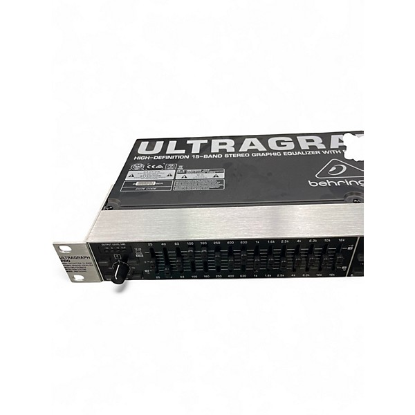 Used Behringer FBQ1502HD Equalizer