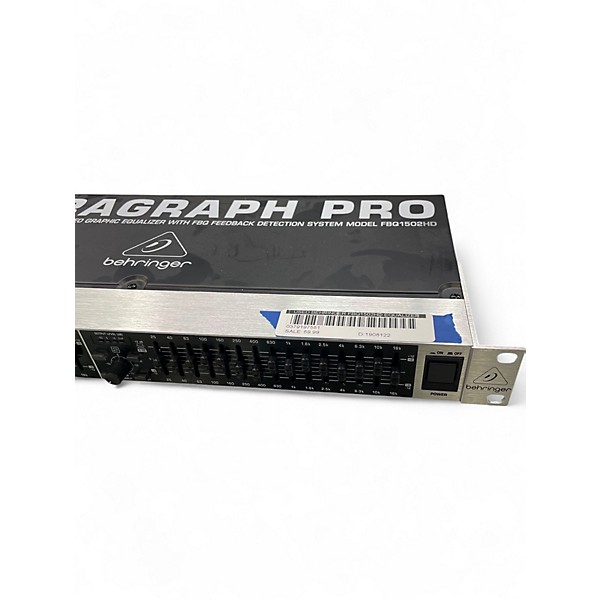 Used Behringer FBQ1502HD Equalizer