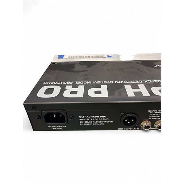 Used Behringer FBQ1502HD Equalizer