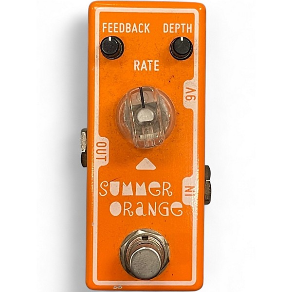 Used Tone City SUMMER ORANGE OVERDRIVE Effect Pedal