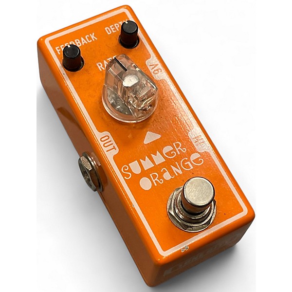 Used Tone City SUMMER ORANGE OVERDRIVE Effect Pedal