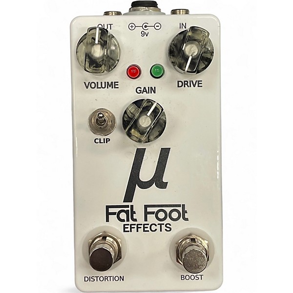 Used Fat Foot U DISTORTION Effect Pedal