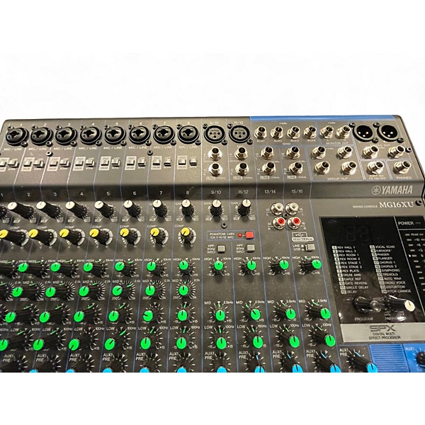 Used Yamaha MG16XU Unpowered Mixer
