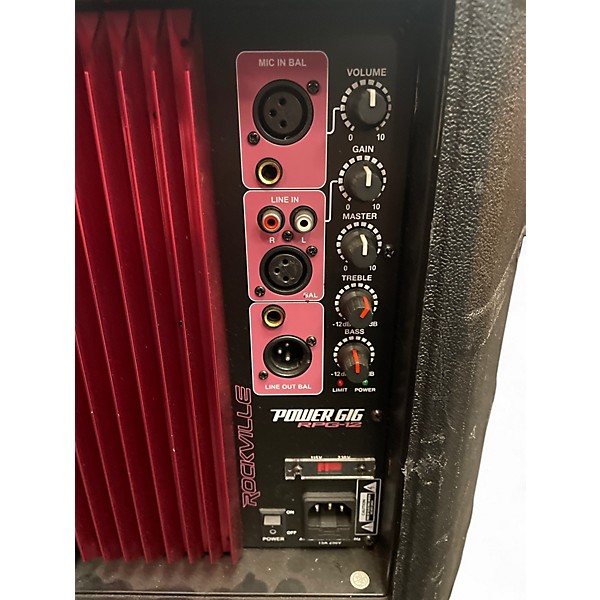 Used Rockville POWER GIG RPG12 Powered Speaker