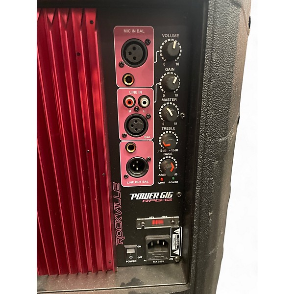 Used Rockville POWER GIG RPG12 Powered Speaker