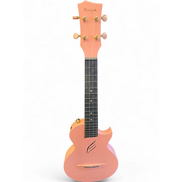 Used Enya Nova U Concert Pink Ukulele
