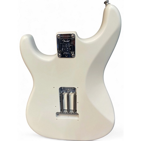 Used Fender Mod Shop Stratocaster Matte White Solid Body Electric Guitar