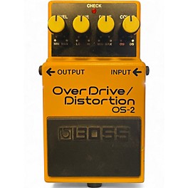 Used BOSS OS2 Overdrive Distortion Effect Pedal