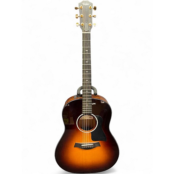 Used Taylor 217E SB PLUS 50TH ANNIVERSARY 2 Color Sunburst Acoustic Electric Guitar